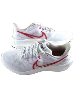 Women's Nike Air Zoom Pegasus 39 Running Shoes Sail Pearl Pink Red Sizes NIB